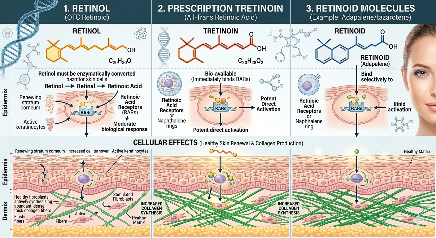 Retinol vs Retinoids vs Tretinoin: What’s the Difference & Which Works Best?